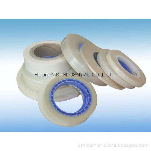 Eia-481 Standard Transparent / Grey Smd Cover Roll Tape Combination With Carrier Tape